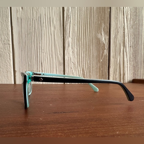 Kate Spade Raelynn Green & Black Preowned Prescription Eyeglasses - Picture 4 of 7